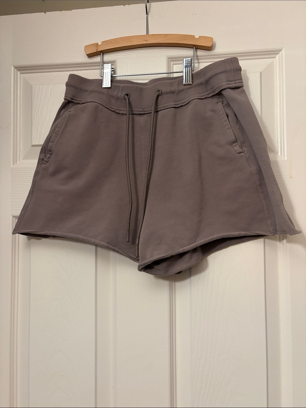 JoyLab Taupe Drawstring Athletic Shorts